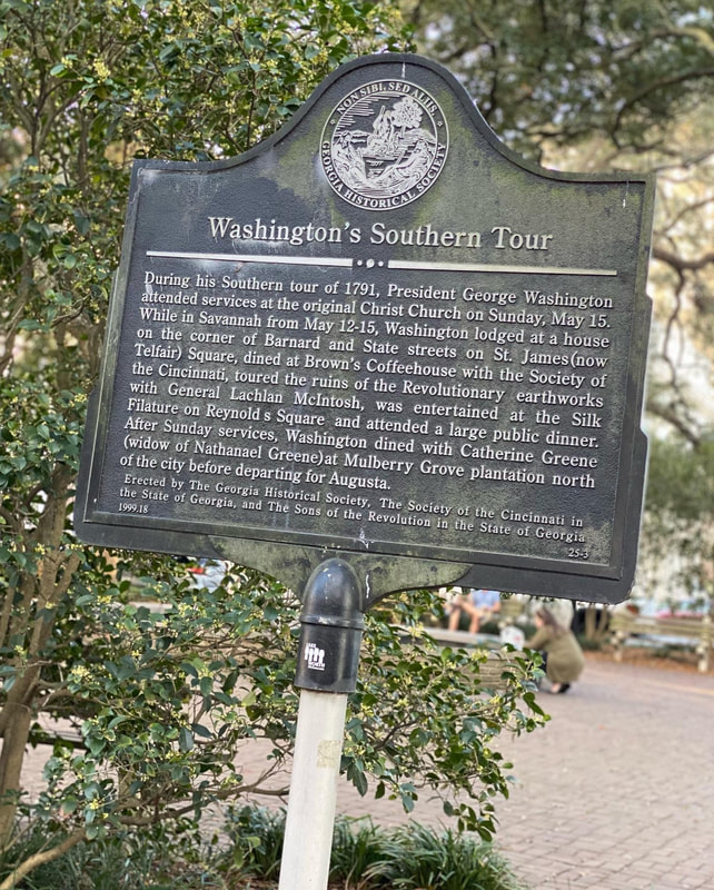Washington's Southern Tour, Savannah, Georgia