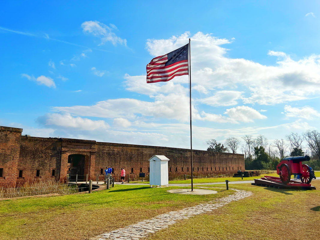 Historic Old Fort Jackson, Savannah, Georgia